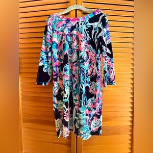 Lilly Pulitzer Kids Dress - Pink and Blue Floral